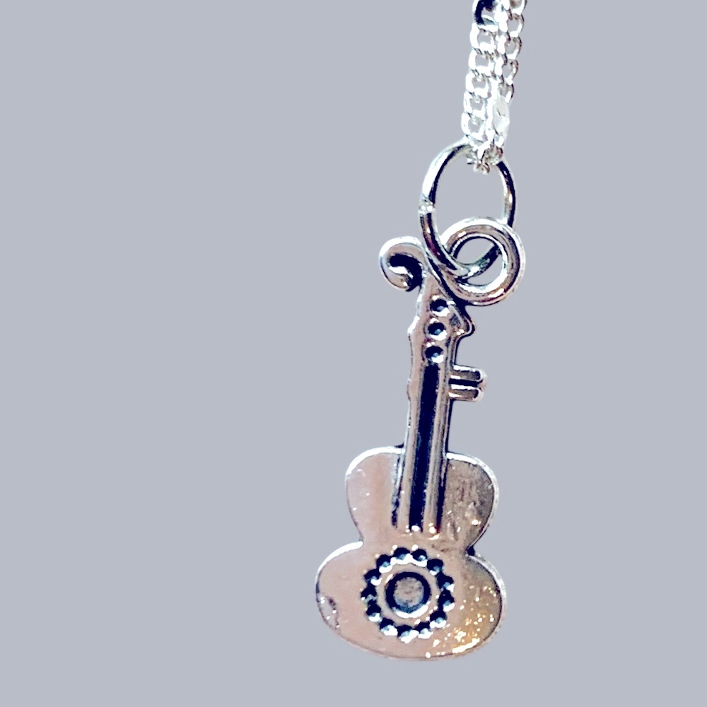 Musical Instrument Silver Charm Necklaces. Choose your favorite(s) - Picture 4 of 12